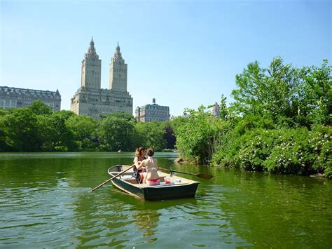 Boating in Central Park is SO FUN - New York Cliché