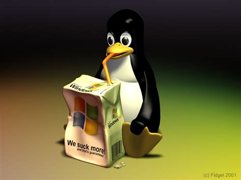 Linux Penguin Wallpaper - WallpaperSafari