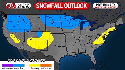 Preliminary 2022-2023 Winter Forecast: Colder than Last Year, Snowier ...