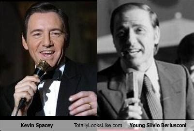 Kevin Spacey Totally Looks Like Young Silvio Berlusconi - Totally Looks Like