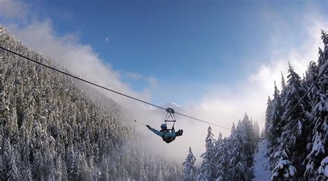 6 Places For Winter Zip Lining in Canada