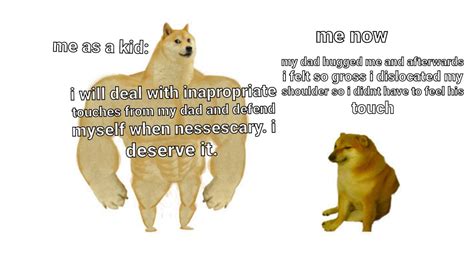 another Chad doge meme for yall. on today's episode of what made me cry ...