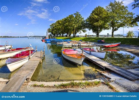 Chiemsee Lake, Bavaria, Germany Stock Image - Image of alps, beautiful ...