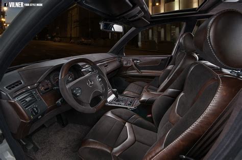 E 55 AMG 4Matic W210 Interior Gets Attacked With Leather by Vilner ...