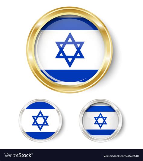 Israel flag independence day Royalty Free Vector Image