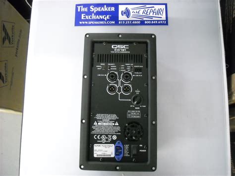 QSC KW181 Amplifier Assembly WP-218104-00 - Speaker Exchange