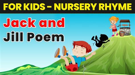 Jack and Jill Poem - Popular Nursery Rhymes | English Rhymes - YouTube