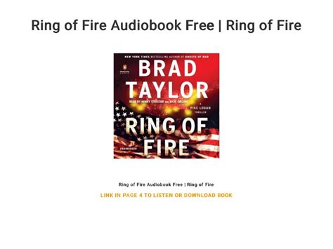 Ring of Fire Audiobook Free | Ring of Fire