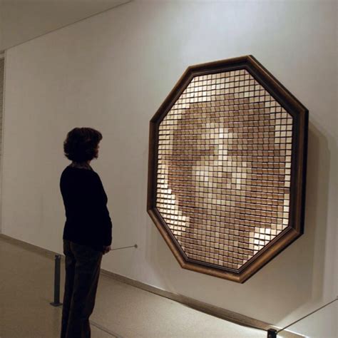 Wooden Mirror... Daniel Rozin, Interactive Art... | Interactive art installation, Interactive ...