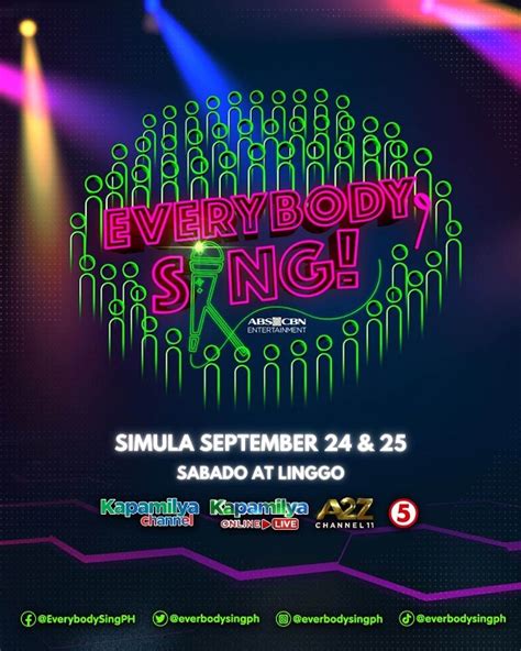 ABS-CBN’s “Everybody, Sing!” returns this weekend - Orange Magazine