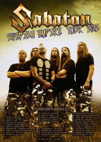 SABATON: Second 'Carolus Rex' Studio Webisode Available - BLABBERMOUTH.NET