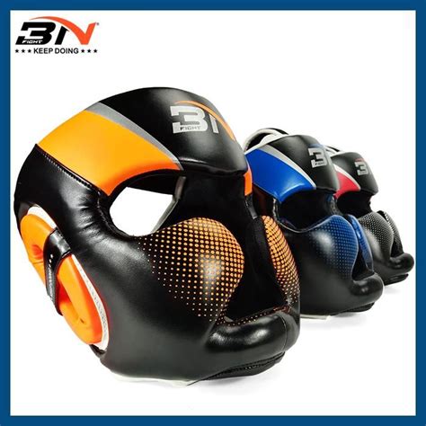 MMA Muay Thai Twins Boxing Headgear Men Women Training Sparring In MMA TKD Fitness Equipment ...