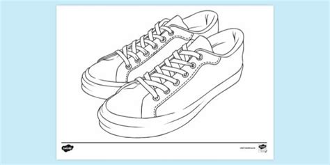 FREE! Shoes Colouring Sheet Colouring Sheets Twinkl | lupon.gov.ph