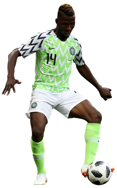 Kelechi Iheanacho Nigeria football render - FootyRenders