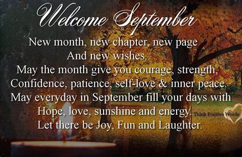 Welcome September Quotes | Qualads