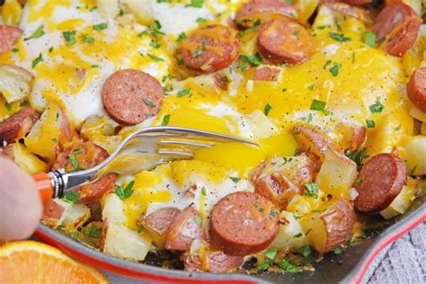 Sausage and Egg Skillet - A Breakfast Skillet Recipe