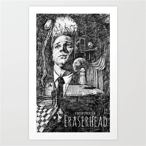 Eraserhead Movie Poster Art Print by Tiffany Tate | Society6