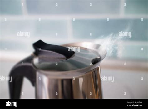 Pot Boiling Water Steam High Resolution Stock Photography and Images ...