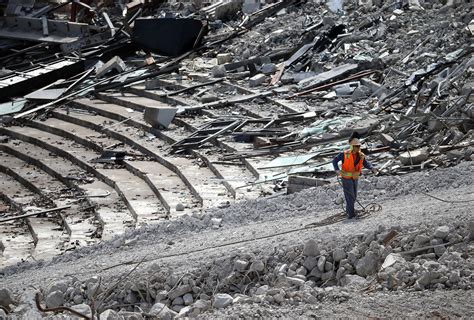 Watch the Slow Demolition of Candlestick Park | KQED