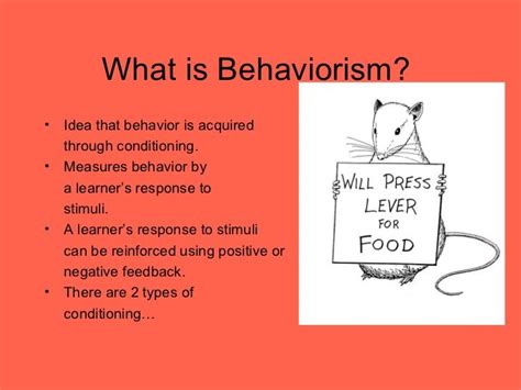 behaviorism | Social learning theory, Learning theory, Observational ...