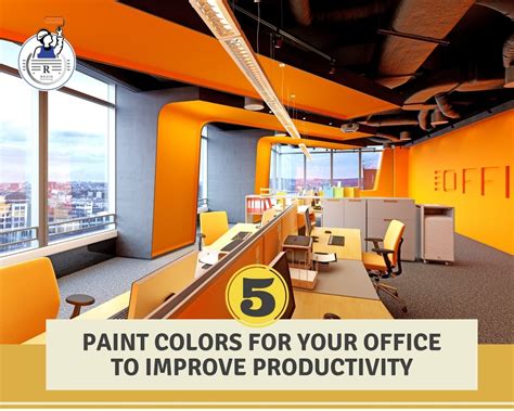 5 Best Office Paint Colors to Improve Productivity