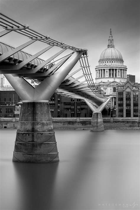 Bankside : Millennium Bridge - St Pauls Cathedral - River Thames ...