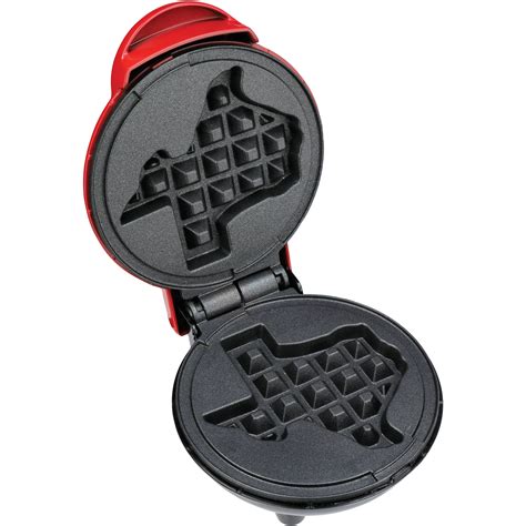 Dash Texas Red Mini Waffle Maker - Shop Griddles & presses at H-E-B