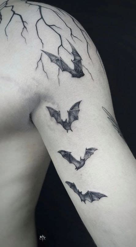 Bat tattoo, Spooky tattoos, Emo tattoos