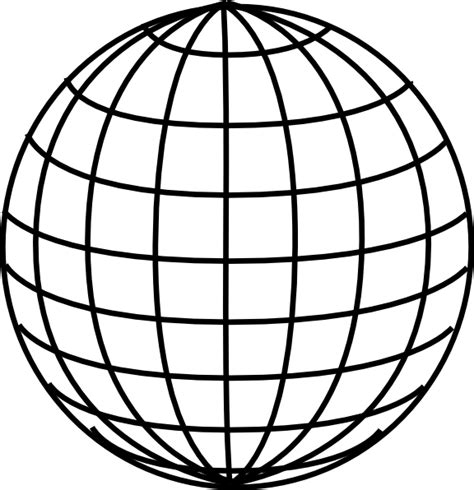 Clear Globe Clip Art at Clker.com - vector clip art online, royalty free & public domain