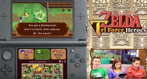 Nintendo Minute – The Legend of Zelda: Tri Force Heroes - Let’s Totem ...