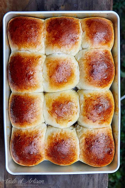 Easy Rustic Yeast Rolls | Taste of Artisan | Yeast rolls, Homemade buns ...