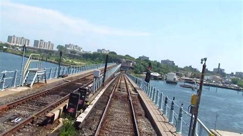 NYC Subway Far Rockaway Line - Rockaway Boulevard to Beach 67th Street - YouTube