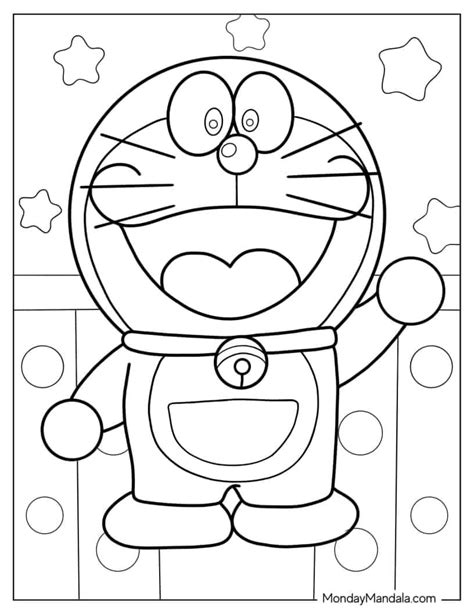 20 Doraemon Coloring Pages (Free PDF Printables) | Coloring pages, Doraemon, Coloring for kids