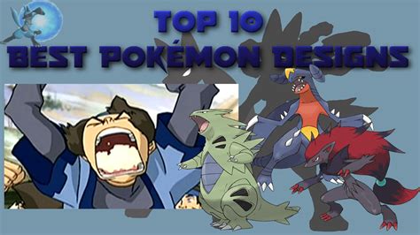 Top 10 Best Pokémon Designs - YouTube