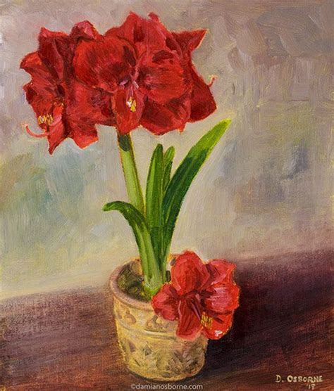 How to Paint Flowers in Oils - Damian Osborne