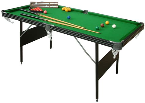 Foldable 2-in-1 Crucible Pool/Snooker Table - 6ft | Snooker pool table ...