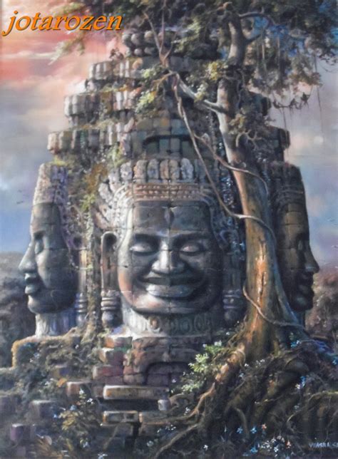 Khmer Art Painting at PaintingValley.com | Explore collection of Khmer ...