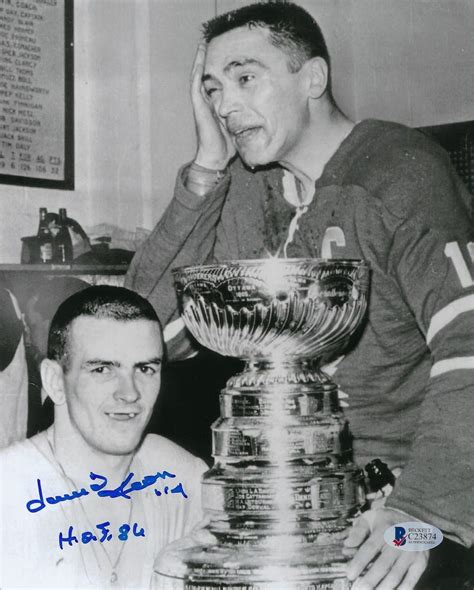 Dave Keon Autographed Toronto Maple Leafs 1967 Stanley Cup 8×10 Photo ...