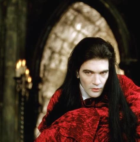 Antonio Banderas as the Vampire Armand, from Gothic Realm via Ophelia Anachronism | Interview ...