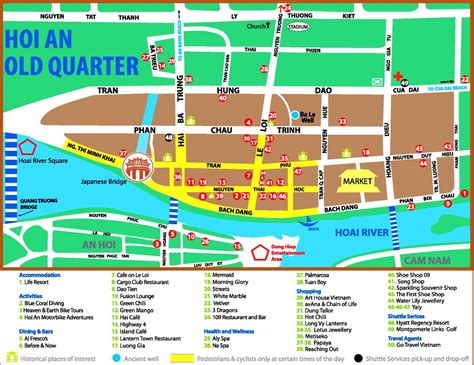 Hoi An tourist map - Ontheworldmap.com