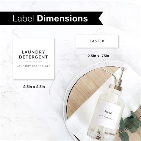 159 Minimalist Home Laundry Labels for Organizing – Linen Storage ...
