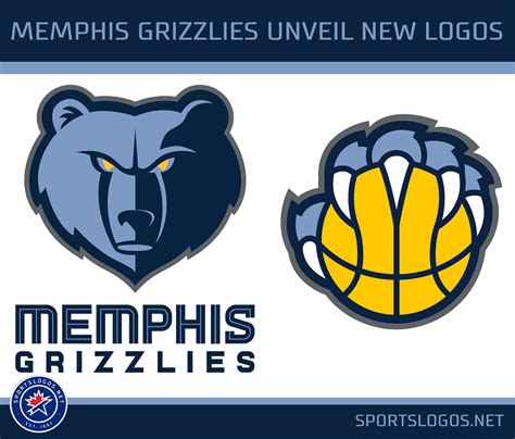 Memphis Grizzlies Unveil New Logos and Uniforms – SportsLogos.Net News