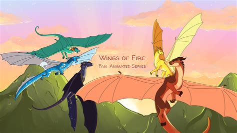 Here’s the banner for the Wings of Fire Fan-Animated series project by PaperDrake! I did the ...