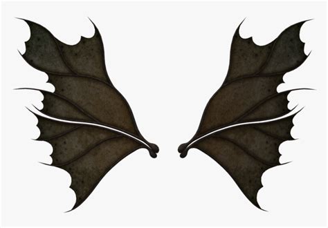 Black Fairy Wings Png , Png Download - Dark Fairy Wings Png, Transparent Png - kindpng