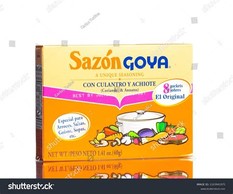 4 Sazon Goya Images, Stock Photos & Vectors | Shutterstock