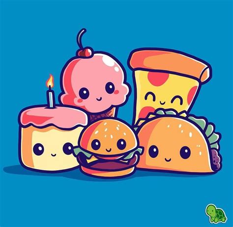 Pin by Gelfwings Tabitha on cute food | Cute cartoon food, Cute small ...