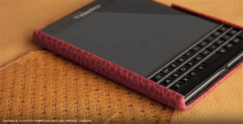 Blackberry Passport Leather Case. Unique style and quality - Vaja