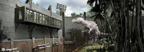 Jurassic World Concept Art:Indominus Rex Paddock 2 by IndominusRex on ...