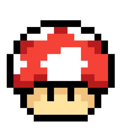 Pixilart - Super Mario Mushroom by DatTurtle123