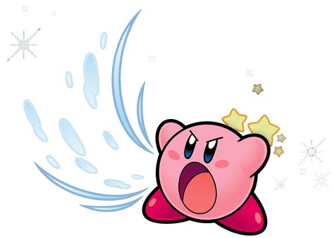 Kirby Eating Enemies In A Nutshell